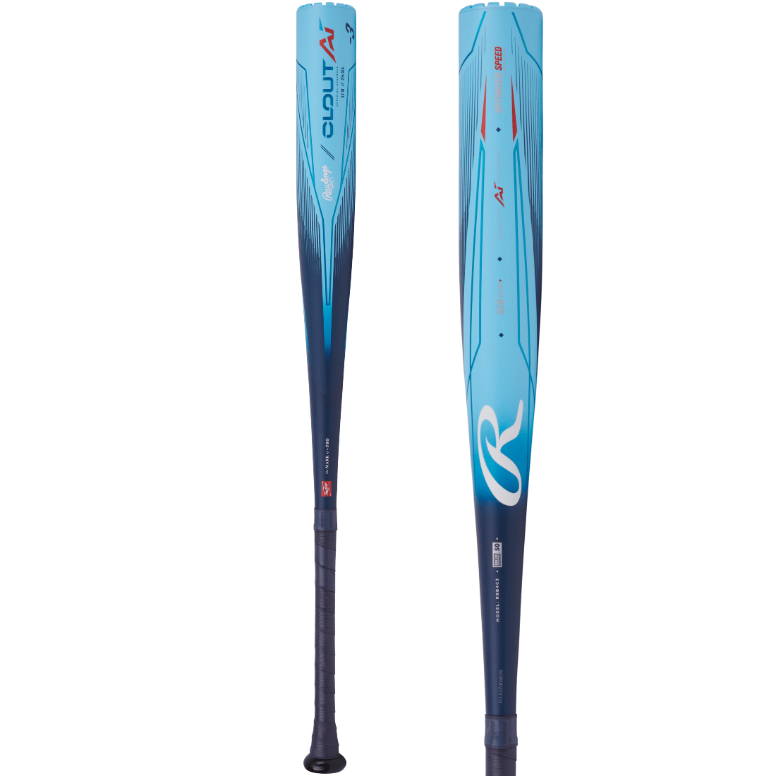 2024 Rawlings Clout (-3) BBCOR Baseball Bat: RBB4C3