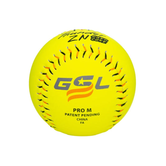 Dudley Thunder ZN Hard Core 12" PRO M GSL Slowpitch Softballs (DOZEN): 4GSLH12