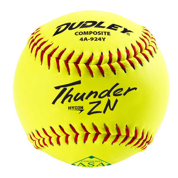 Dudley Thunder ZN HYCON 11" USA/ASA Slowpitch Softballs (DOZEN): 4A924Y