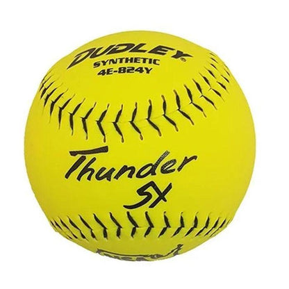 Dudley Thunder SY HYCON ICON NSA 12" Synthetic Slowpitch Softballs (DOZEN): 4E824Y