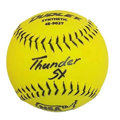 Dudley Thunder SY HYCON ICON NSA 11" Synthetic Slowpitch Softballs (DOZEN): 4E902Y