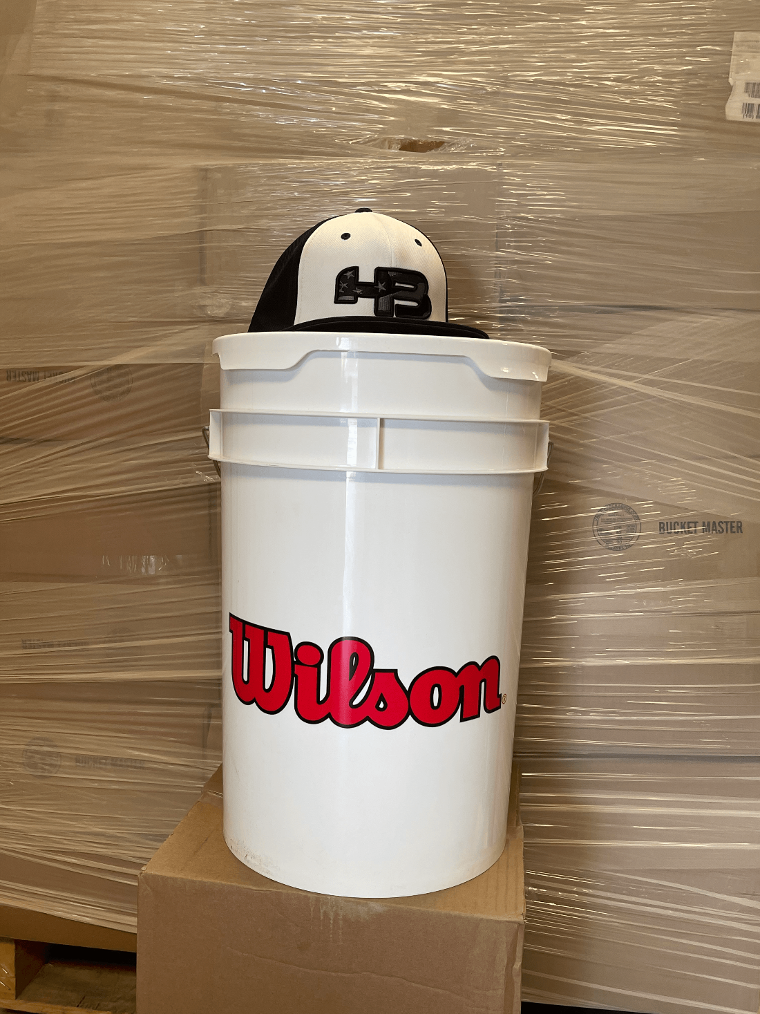 Wilson A1030 Baseballs (3 Dozen) and Bucket Combo: WTA1098 1030