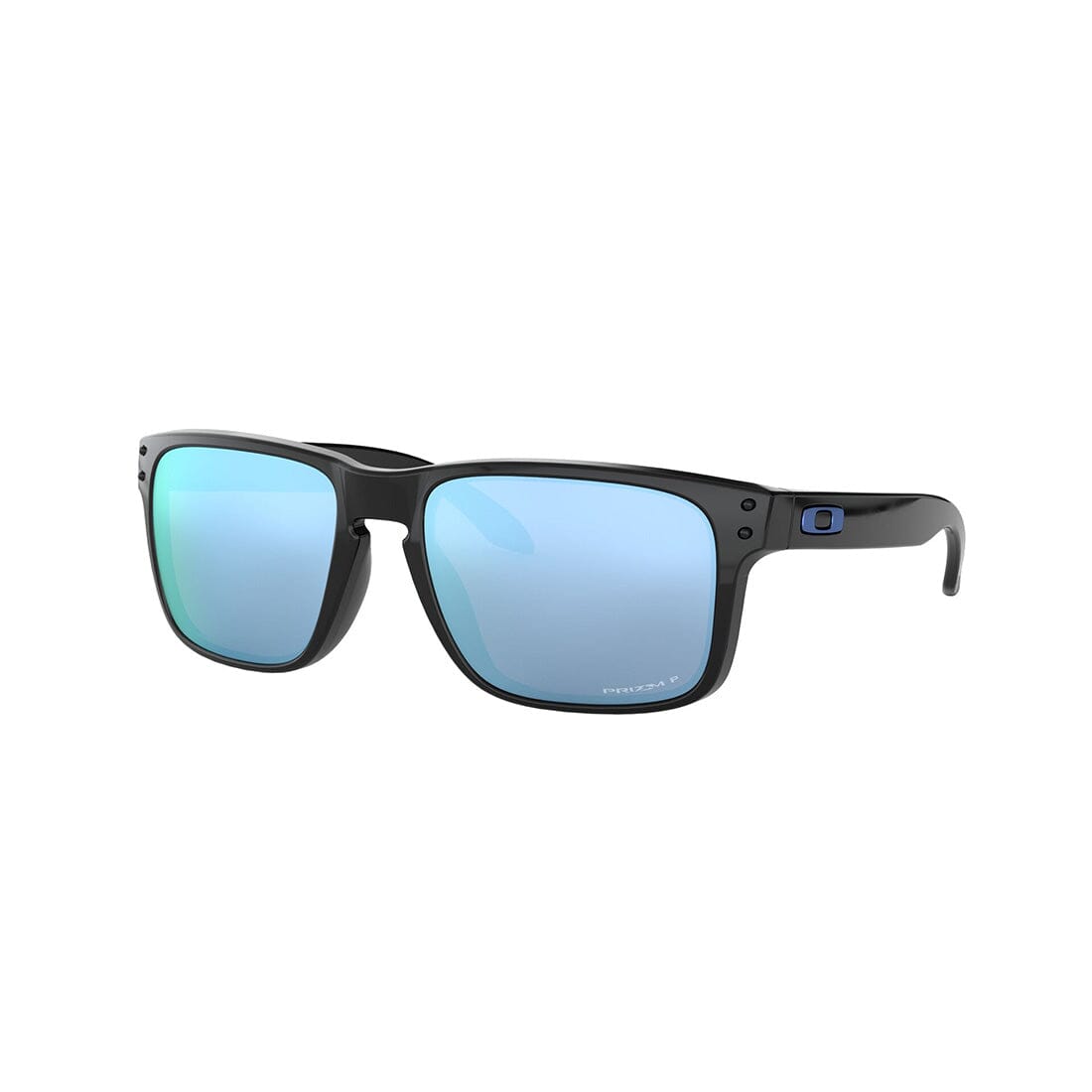 OAKLEY HOLBROOK Sunglasses Polished Black: Prizm Deep Water Polarized