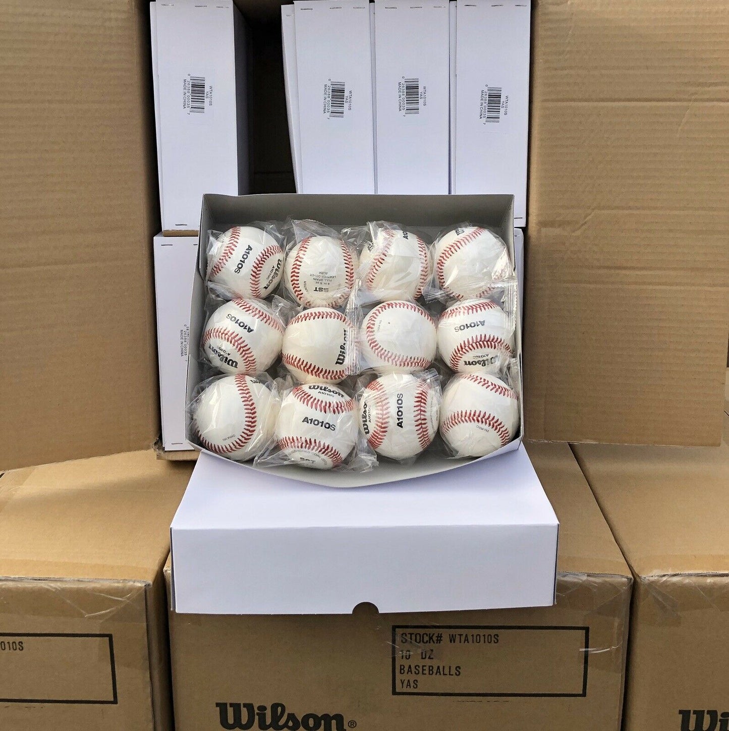 Wilson A1010S Blem Baseballs: One Dozen (12 Balls)