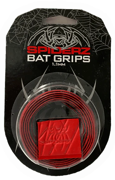 Spiderz Bat Grip (1.1 MM) - RED/RED