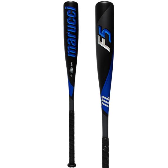 Marucci F5 Senior League Black USSSA (-8) Baseball Bat: MSBF52X8