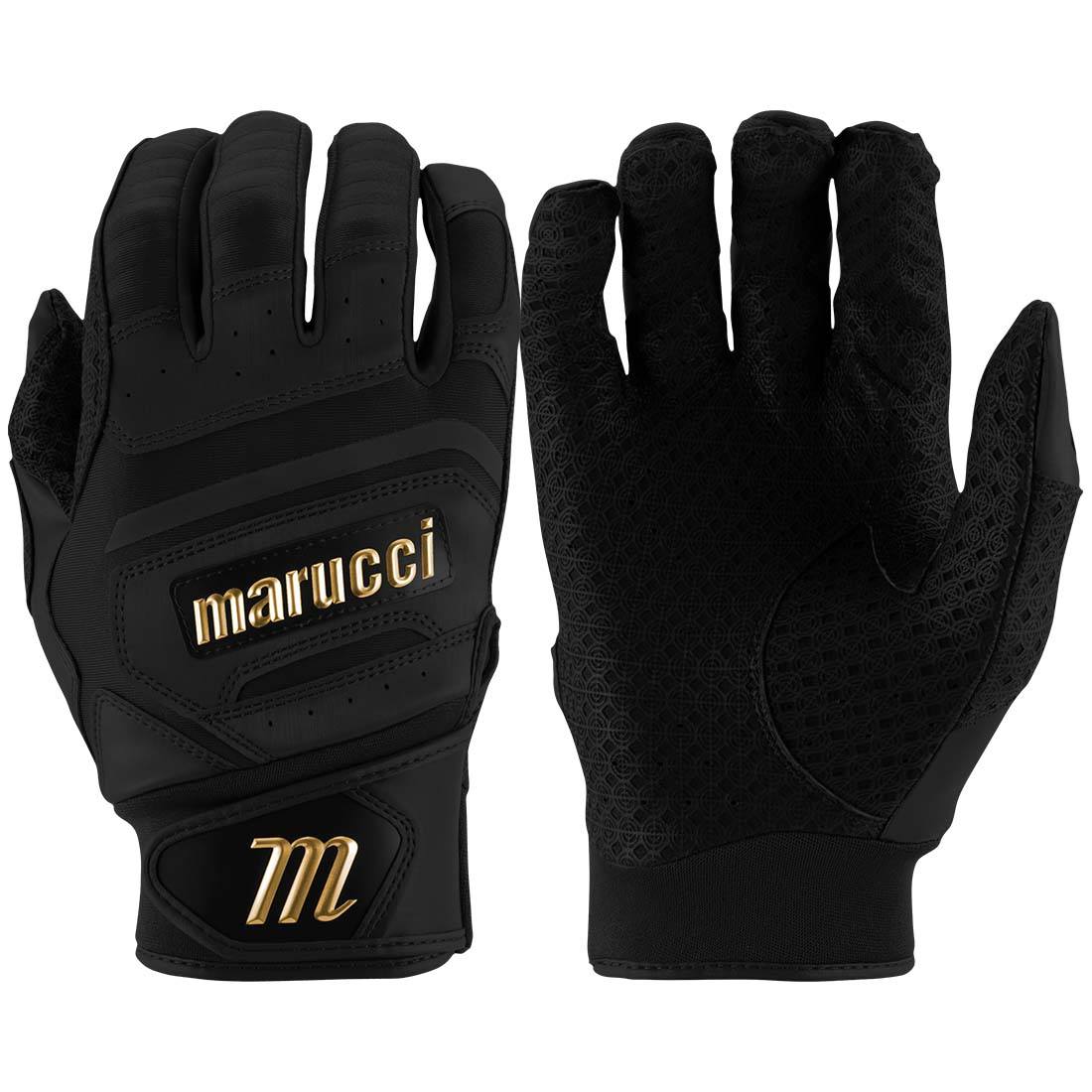 Marucci Sports PITTARDS Reserve Adult Batting Gloves (Black): MBGPTRSV2