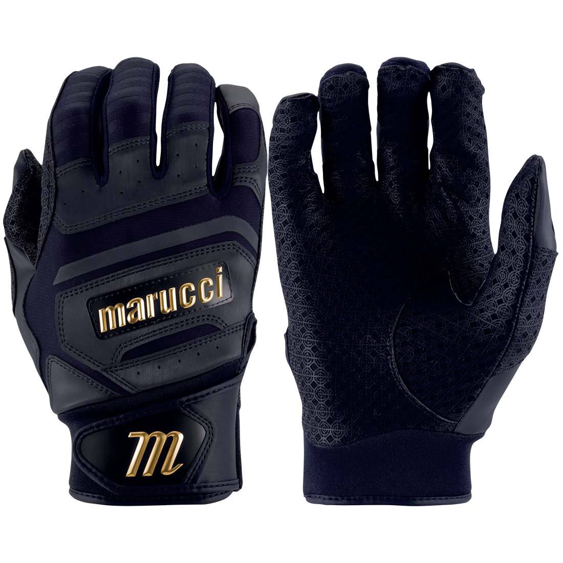 Marucci Sports PITTARDS Reserve Adult Batting Gloves (Navy Blue): MBGPTRSV2