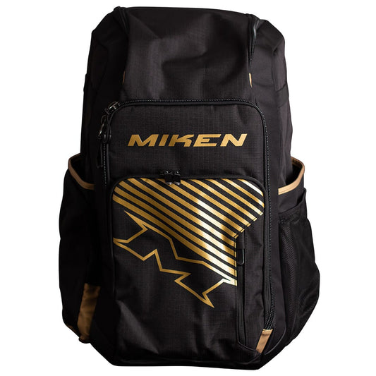 Miken Gold Series Deluxe Slowpitch Backpack: MBA004