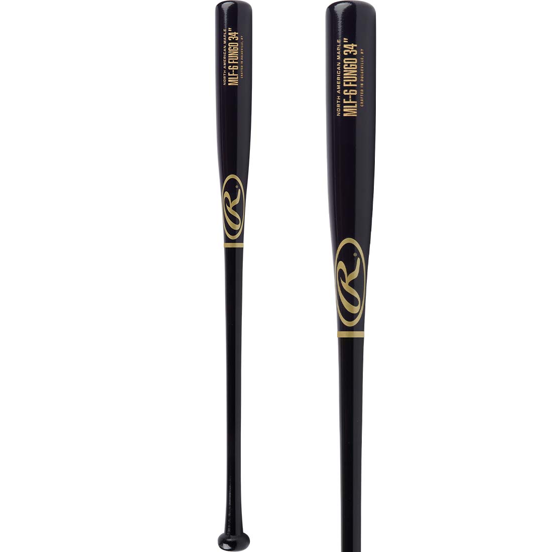 Shop Rawlings 34-inch Maple Fungo Bat MLF6-B/N at Headbanger Sports